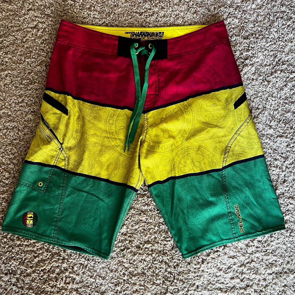 Pelagic Sharkskin Boardshorts